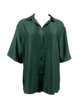 Load image into Gallery viewer, Forrest Satin Shirt with Crystals - Limited Edition
