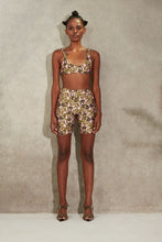 Load image into Gallery viewer, Snake Print Biker Short- Bubble Gum
