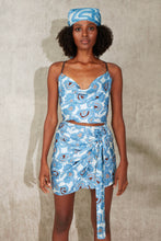 Load image into Gallery viewer, Snake Silk Wrap Skirt
