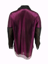 Load image into Gallery viewer, Mesh Organza Shirt - Pink
