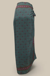 Diamond Sea Horse Large Scarf - Teal *PREORDER*