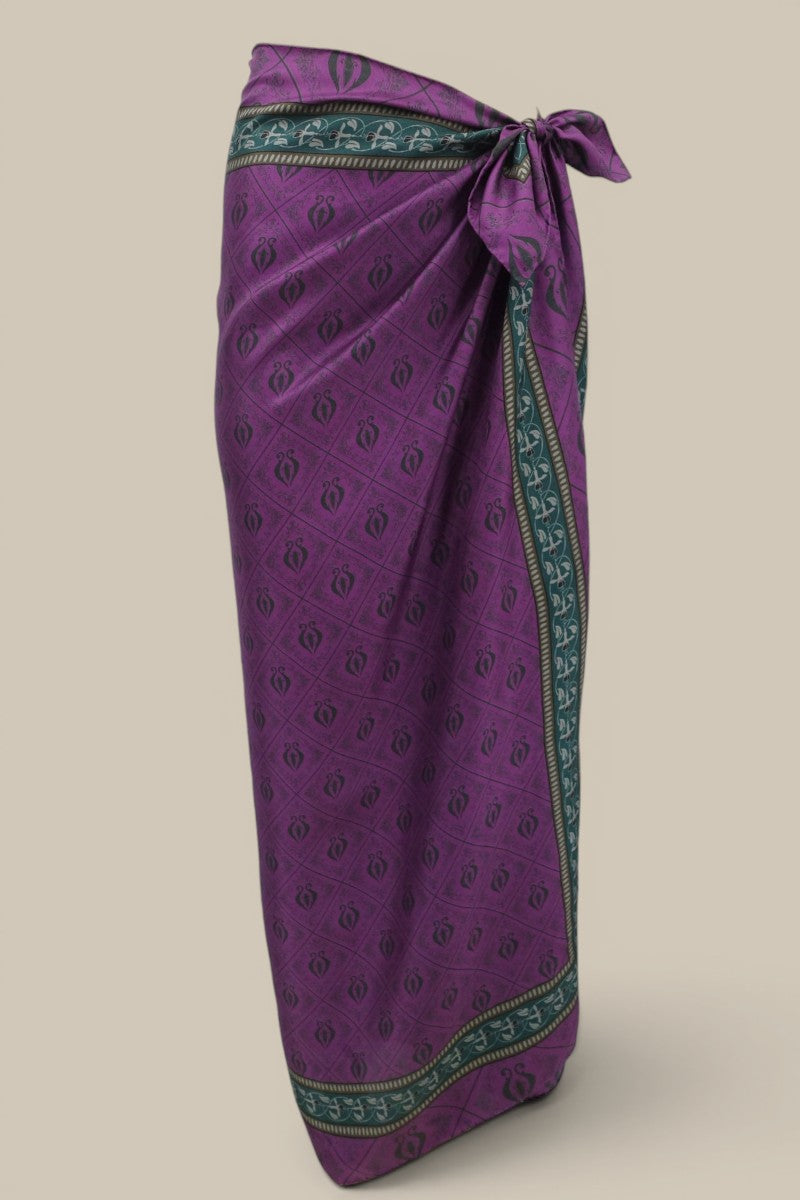 Diamond Sea Horse Large Scarf - Magenta *PREORDER*