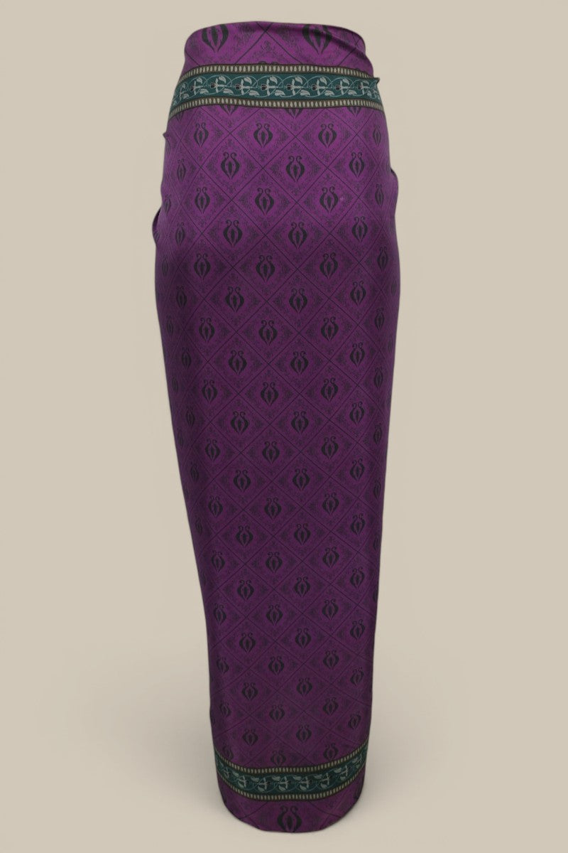 Diamond Sea Horse Large Scarf - Magenta *PREORDER*