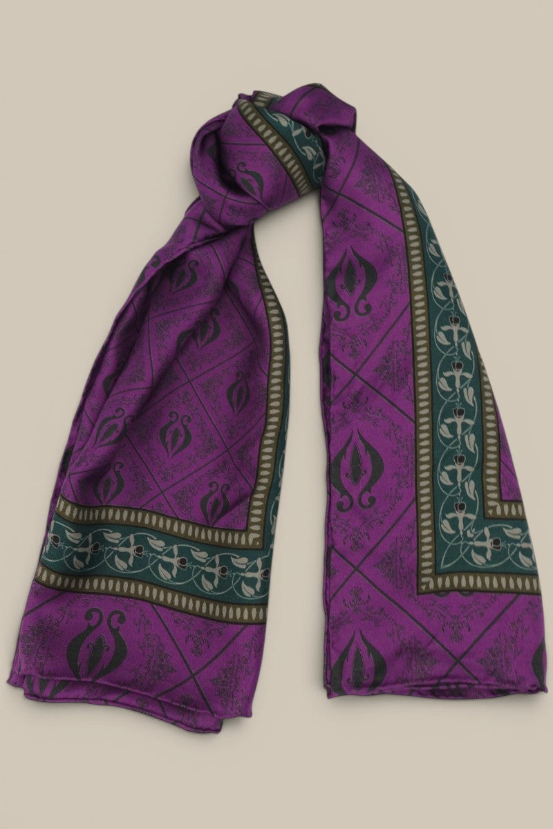 Diamond Sea Horse Large Scarf - Magenta *PREORDER*