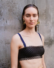 Mermaid Bandeau- Silver