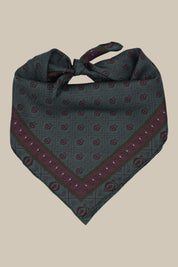 Diamond Sea Horse Small Scarf - Teal *PREORDER*