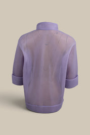 Lilac Mesh Jacket