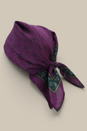 Diamond Sea Horse Small Scarf - Magenta *PREORDER*