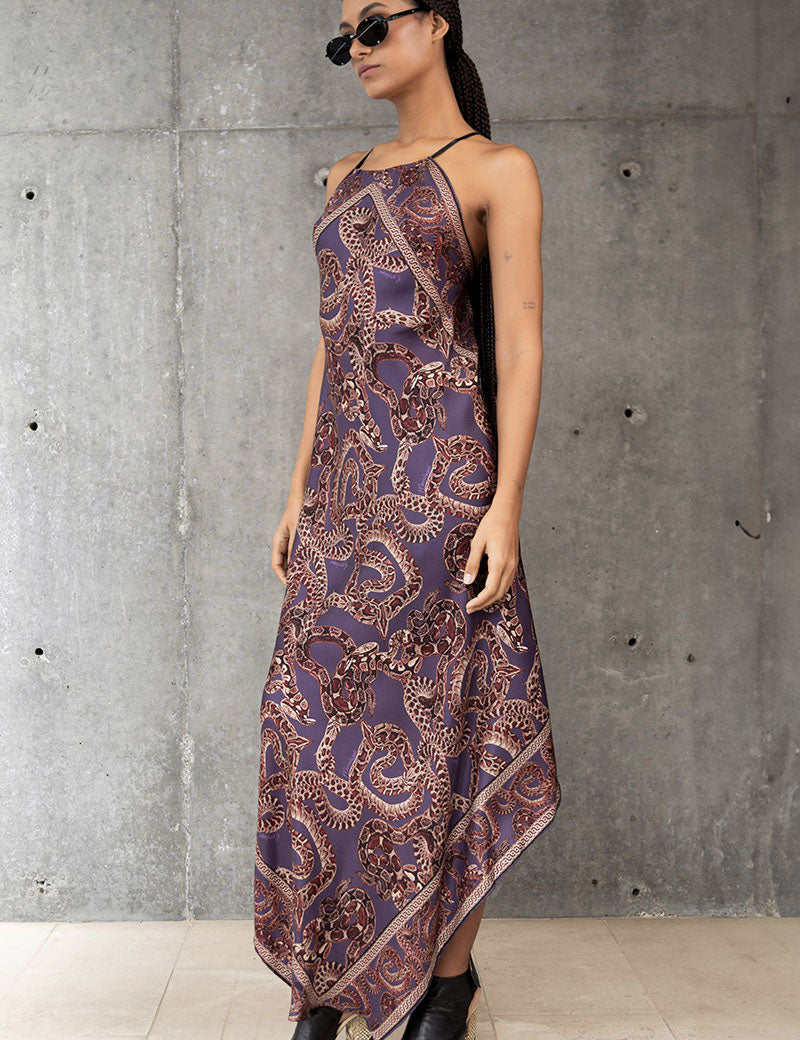bohemian scarf dress Maura Dress