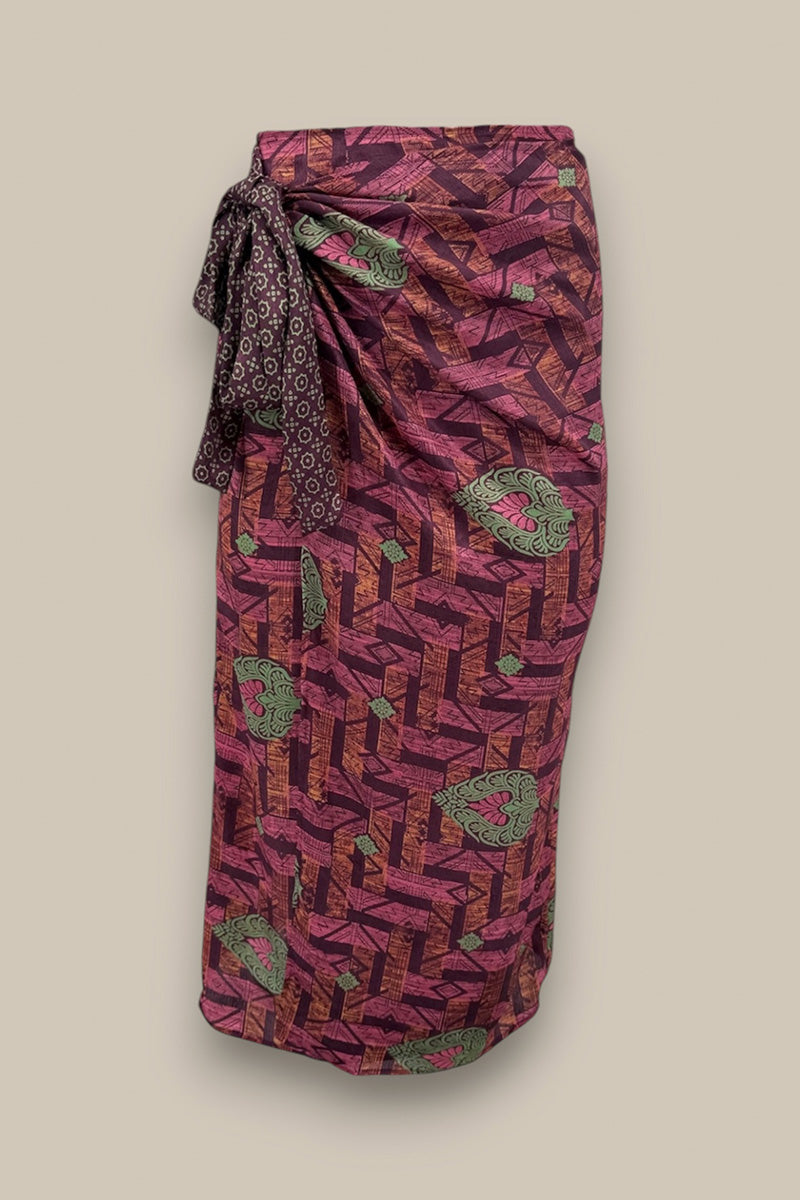 Architectural Essence Tank and Wrap Skirt Set