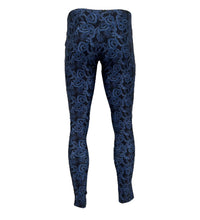 Load image into Gallery viewer, Snake Pant with Velvet Piping - Blue
