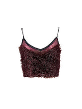 Load image into Gallery viewer, Disco Frill Tank - Red
