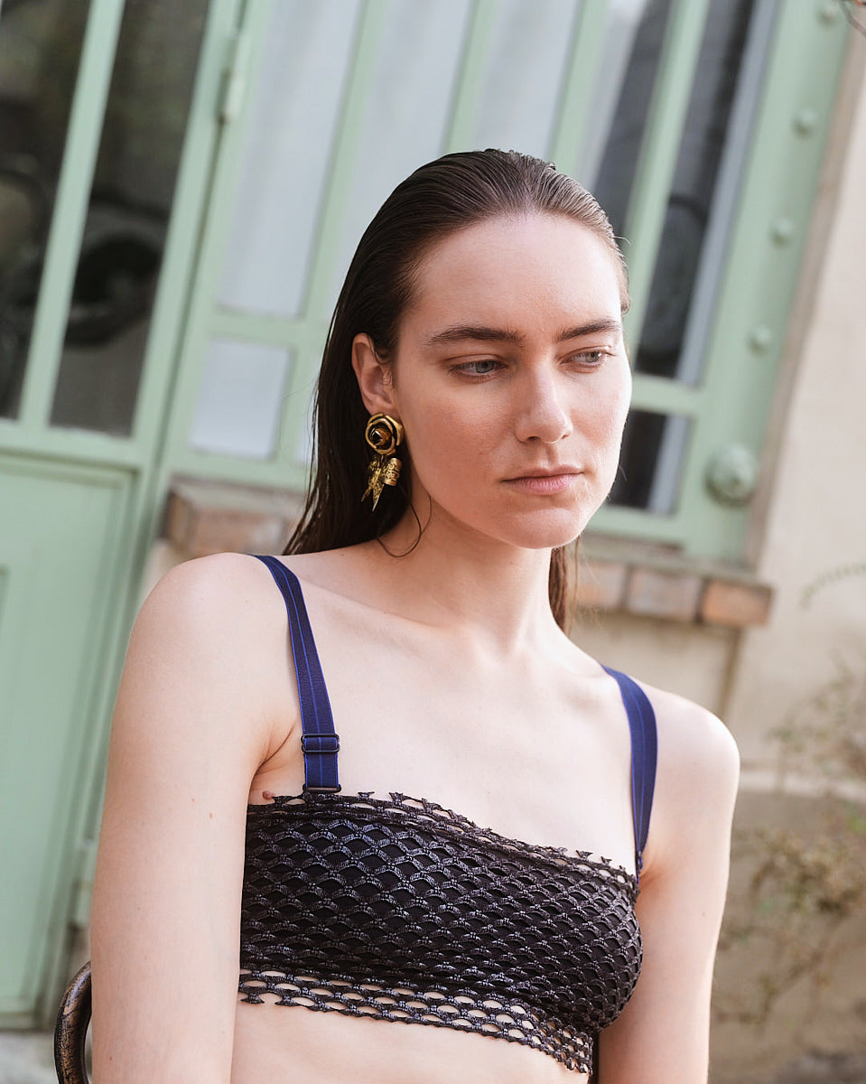 Mermaid Bandeau- Silver