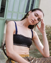 Mermaid Bandeau- Silver