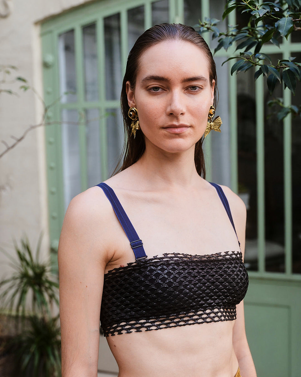 Mermaid Bandeau- Silver