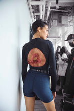 Load image into Gallery viewer, Pink Feather Circuit Top - MADE TO ORDER
