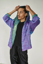 Load image into Gallery viewer, Crushed Iridescent Reversible Hoodie - Made To Order
